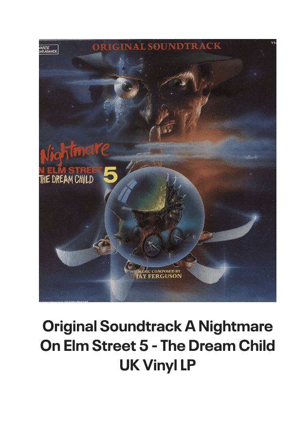List of products:  Original Soundtrack A Nightmare On Elm Street 5 - The Dream Child UK Vinyl LP Original Soundtrack Solaris: Original Motion Picture Score - Sealed UK Picture disc LP Ludwig Van Beethoven Symphony No. 6 in F Major Pastoral - 2nd UK Vinyl LP Yair Elazar Glotman Emanate - Sealed UK Vinyl LP Dmitry Evgrafov Comprehension Of Light - Sealed UK Vinyl LP Aram Khachaturian Masquerade Suite / The Comedians - 180gm US Vinyl LP Franz Von Suppé Famous Overtures UK Vinyl LP Johann Strauss II (1825-1899) Waltzes - 180gm US Vinyl LP Original Soundtrack The Exorcist Japanese Vinyl LP Original Soundtrack Upgrade - 180gm Blue Translucent with Red Color-in-Color Vinyl + Obi US Vinyl LP Original Soundtrack Oblivion - Gray  White Swirl Vinyl - Sealed US 2-LP vinyl set Original Soundtrack A Nightmare On Elm Street 4: The Dream Master - VG German Vinyl LP Original Soundtrack Stand By Me (Original Motion Picture Soundtrack) Japanese Vinyl LP Original Soundtrack Full Metal Jacket Japanese Vinyl LP Wolfgang Amadeus Mozart Symphony No. 29 In A, K.201 / Symphony No. 49 In F Minor, La Passione UK Vinyl LP Original Soundtrack Bye Bye Birdie UK Vinyl LP Richard Clayderman Rêveries UK Vinyl LP Chicago Symphony Orchestra Iberia / Alborado Del Gracioso / Valses Nobles Et Sentimentales US Vinyl LP Chicago Symphony Orchestra Pines Of Rome / Fountains Of Rome - 180g US Vinyl LP Chicago Symphony Orchestra 1812 Overture / Fingals Cave Overture / Mephisto Waltz / Tragic Overture US Vinyl LP Chicago Symphony Orchestra Festival - 180g - sealed US Vinyl LP Chicago Symphony Orchestra The Reiner Sound - 180g US Vinyl LP Thoinot Arbeau LOrchésographie De Thoinot Arbeau French Vinyl LP Original Soundtrack Some Kind Of Wonderful US Vinyl LP Original Soundtrack Thumper - Red Vinyl US Vinyl LP Original Soundtrack Jumanji: Welcome To The Jungle - 180gm Flaming Vinyl UK 2-LP vinyl set André Previn Double Play! US Vinyl LP The Philharmonia Orchestra Elgar: The Enigma Variations / Vaughan Williams: Fantasia On A Theme By Thomas Tallis UK Vinyl LP Victoria De Los Angeles Canteloube: Songs Of The Auvergne / Chausson: Poèm De LAmour Et De La Mer UK Vinyl LP Franz Joseph Haydn Two Paris Symphonies German Vinyl LP