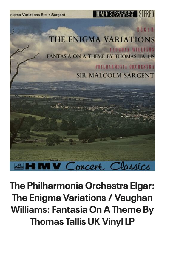 List of products:  Original Soundtrack A Nightmare On Elm Street 5 - The Dream Child UK Vinyl LP Original Soundtrack Solaris: Original Motion Picture Score - Sealed UK Picture disc LP Ludwig Van Beethoven Symphony No. 6 in F Major Pastoral - 2nd UK Vinyl LP Yair Elazar Glotman Emanate - Sealed UK Vinyl LP Dmitry Evgrafov Comprehension Of Light - Sealed UK Vinyl LP Aram Khachaturian Masquerade Suite / The Comedians - 180gm US Vinyl LP Franz Von Suppé Famous Overtures UK Vinyl LP Johann Strauss II (1825-1899) Waltzes - 180gm US Vinyl LP Original Soundtrack The Exorcist Japanese Vinyl LP Original Soundtrack Upgrade - 180gm Blue Translucent with Red Color-in-Color Vinyl + Obi US Vinyl LP Original Soundtrack Oblivion - Gray  White Swirl Vinyl - Sealed US 2-LP vinyl set Original Soundtrack A Nightmare On Elm Street 4: The Dream Master - VG German Vinyl LP Original Soundtrack Stand By Me (Original Motion Picture Soundtrack) Japanese Vinyl LP Original Soundtrack Full Metal Jacket Japanese Vinyl LP Wolfgang Amadeus Mozart Symphony No. 29 In A, K.201 / Symphony No. 49 In F Minor, La Passione UK Vinyl LP Original Soundtrack Bye Bye Birdie UK Vinyl LP Richard Clayderman Rêveries UK Vinyl LP Chicago Symphony Orchestra Iberia / Alborado Del Gracioso / Valses Nobles Et Sentimentales US Vinyl LP Chicago Symphony Orchestra Pines Of Rome / Fountains Of Rome - 180g US Vinyl LP Chicago Symphony Orchestra 1812 Overture / Fingals Cave Overture / Mephisto Waltz / Tragic Overture US Vinyl LP Chicago Symphony Orchestra Festival - 180g - sealed US Vinyl LP Chicago Symphony Orchestra The Reiner Sound - 180g US Vinyl LP Thoinot Arbeau LOrchésographie De Thoinot Arbeau French Vinyl LP Original Soundtrack Some Kind Of Wonderful US Vinyl LP Original Soundtrack Thumper - Red Vinyl US Vinyl LP Original Soundtrack Jumanji: Welcome To The Jungle - 180gm Flaming Vinyl UK 2-LP vinyl set André Previn Double Play! US Vinyl LP The Philharmonia Orchestra Elgar: The Enigma Variations / Vaughan Williams: Fantasia On A Theme By Thomas Tallis UK Vinyl LP Victoria De Los Angeles Canteloube: Songs Of The Auvergne / Chausson: Poèm De LAmour Et De La Mer UK Vinyl LP Franz Joseph Haydn Two Paris Symphonies German Vinyl LP