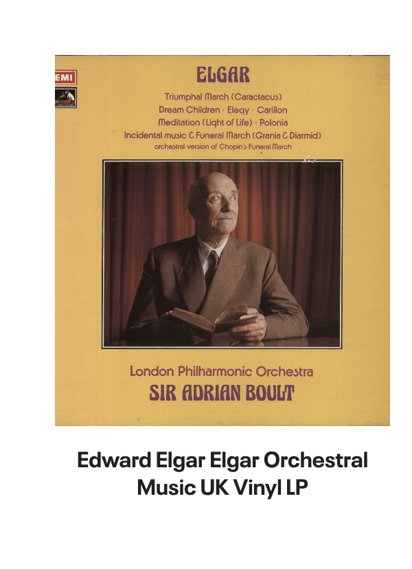 List of products:  Edward Elgar Elgar Orchestral Music UK Vinyl LP Claude Debussy Etudes - Sealed UK Vinyl LP Original Soundtrack The Warriors US Vinyl LP Original Soundtrack Night Of The Living Dead - 180gm Grey Marble Vinyl US 2-LP vinyl set Original Soundtrack The Greasy Strangler - 180gm Pink With White Splatter Vinyl US Vinyl LP Original Soundtrack Creed - 180gm Red, White  Blue Tri-Colour Vinyl US 2-LP vinyl set Wolfgang Amadeus Mozart Frederica von Stade sings Mozart-Rossini opera Arias Dutch Vinyl LP Original Soundtrack The Matrix Resurrections US 2-LP vinyl set Original Soundtrack Death Stranding (Original Score) - 180gm Clear w/ Gold, Black  Red Splatter - Sealed US 3-LP vinyl set Original Soundtrack Hollow Knight Piano Collections - 180gm Black  Silver Translucent Vinyl - Sealed US 2-LP vinyl set Igor Stravinsky Le Sacre Du Printemps UK Vinyl LP Igor Stravinsky The Firebird - Jeu De Cartes German Vinyl LP Vienna Philharmonic Orchestra Tales From The Vienna Woods - WB - DG UK Vinyl LP Original Soundtrack Get Out - 180gm Blue Marbled  White Vinyl US 2-LP vinyl set Original Soundtrack The Terminator - 180gm Marble Vinyl US 2-LP vinyl set Original Soundtrack The SpongeBob SquarePants Movie - Music From The Movie and More - Yellow Vinyl - Sealed UK Vinyl LP Original Soundtrack Prometheus - 180gm White With Grey Splatter Vinyl US 2-LP vinyl set Wolfgang Amadeus Mozart The Essential Mozart UK Vinyl LP Clifford Curzon Schubert: Piano Quintet in A Major, Opus 114 (The Trout) UK Vinyl LP Original Soundtrack Friday The 13th, Part I, II,  III US Vinyl LP Felix Mendelssohn Overtures including Midsummer Nights Dream, Opus 21 UK Vinyl LP Hector Berlioz Symphonie Fantastique Opus 14 UK Vinyl LP Hector Berlioz Symphonie Fantastique Opus 14 UK Vinyl LP Carl Orff Carmina Burana UK Vinyl LP Jacques Offenbach Gaite Parisienne / Faust - ballet music UK Vinyl LP