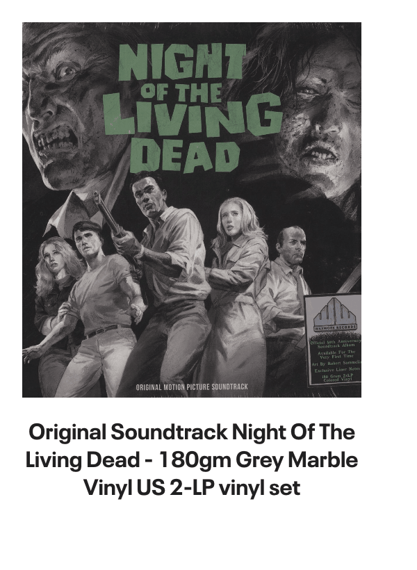 List of products:  Edward Elgar Elgar Orchestral Music UK Vinyl LP Claude Debussy Etudes - Sealed UK Vinyl LP Original Soundtrack The Warriors US Vinyl LP Original Soundtrack Night Of The Living Dead - 180gm Grey Marble Vinyl US 2-LP vinyl set Original Soundtrack The Greasy Strangler - 180gm Pink With White Splatter Vinyl US Vinyl LP Original Soundtrack Creed - 180gm Red, White  Blue Tri-Colour Vinyl US 2-LP vinyl set Wolfgang Amadeus Mozart Frederica von Stade sings Mozart-Rossini opera Arias Dutch Vinyl LP Original Soundtrack The Matrix Resurrections US 2-LP vinyl set Original Soundtrack Death Stranding (Original Score) - 180gm Clear w/ Gold, Black  Red Splatter - Sealed US 3-LP vinyl set Original Soundtrack Hollow Knight Piano Collections - 180gm Black  Silver Translucent Vinyl - Sealed US 2-LP vinyl set Igor Stravinsky Le Sacre Du Printemps UK Vinyl LP Igor Stravinsky The Firebird - Jeu De Cartes German Vinyl LP Vienna Philharmonic Orchestra Tales From The Vienna Woods - WB - DG UK Vinyl LP Original Soundtrack Get Out - 180gm Blue Marbled  White Vinyl US 2-LP vinyl set Original Soundtrack The Terminator - 180gm Marble Vinyl US 2-LP vinyl set Original Soundtrack The SpongeBob SquarePants Movie - Music From The Movie and More - Yellow Vinyl - Sealed UK Vinyl LP Original Soundtrack Prometheus - 180gm White With Grey Splatter Vinyl US 2-LP vinyl set Wolfgang Amadeus Mozart The Essential Mozart UK Vinyl LP Clifford Curzon Schubert: Piano Quintet in A Major, Opus 114 (The Trout) UK Vinyl LP Original Soundtrack Friday The 13th, Part I, II,  III US Vinyl LP Felix Mendelssohn Overtures including Midsummer Nights Dream, Opus 21 UK Vinyl LP Hector Berlioz Symphonie Fantastique Opus 14 UK Vinyl LP Hector Berlioz Symphonie Fantastique Opus 14 UK Vinyl LP Carl Orff Carmina Burana UK Vinyl LP Jacques Offenbach Gaite Parisienne / Faust - ballet music UK Vinyl LP