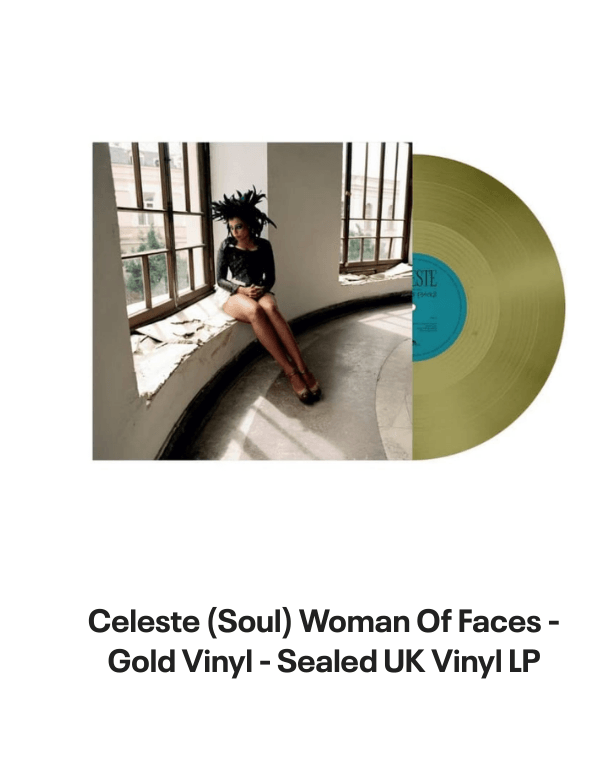 List of products:  Olivia Dean Messy UK Vinyl LP Olivia Dean Live At Eventim Apollo - Black Vinyl - Sealed UK 2-LP vinyl set Olivia Dean Messy - Black Vinyl - Sealed UK Vinyl LP Arlo Parks Super Sad Generation - Pink Vinyl UK Vinyl LP Daphne  Celeste Save The World - Sealed UK Vinyl LP Daphne  Celeste Save The World - Pink Vinyl - Alt Slv - Sealed UK Vinyl LP Celeste (Soul) Woman Of Faces - Gold Vinyl - Sealed UK Vinyl LP Celeste (Soul) Not Your Muse UK Picture disc LP Mahalia Jackson The Best Of Mahalia Jackson US Vinyl LP Mahalia Jackson Mahalia Jackson Vol. 1 UK 7 vinyl