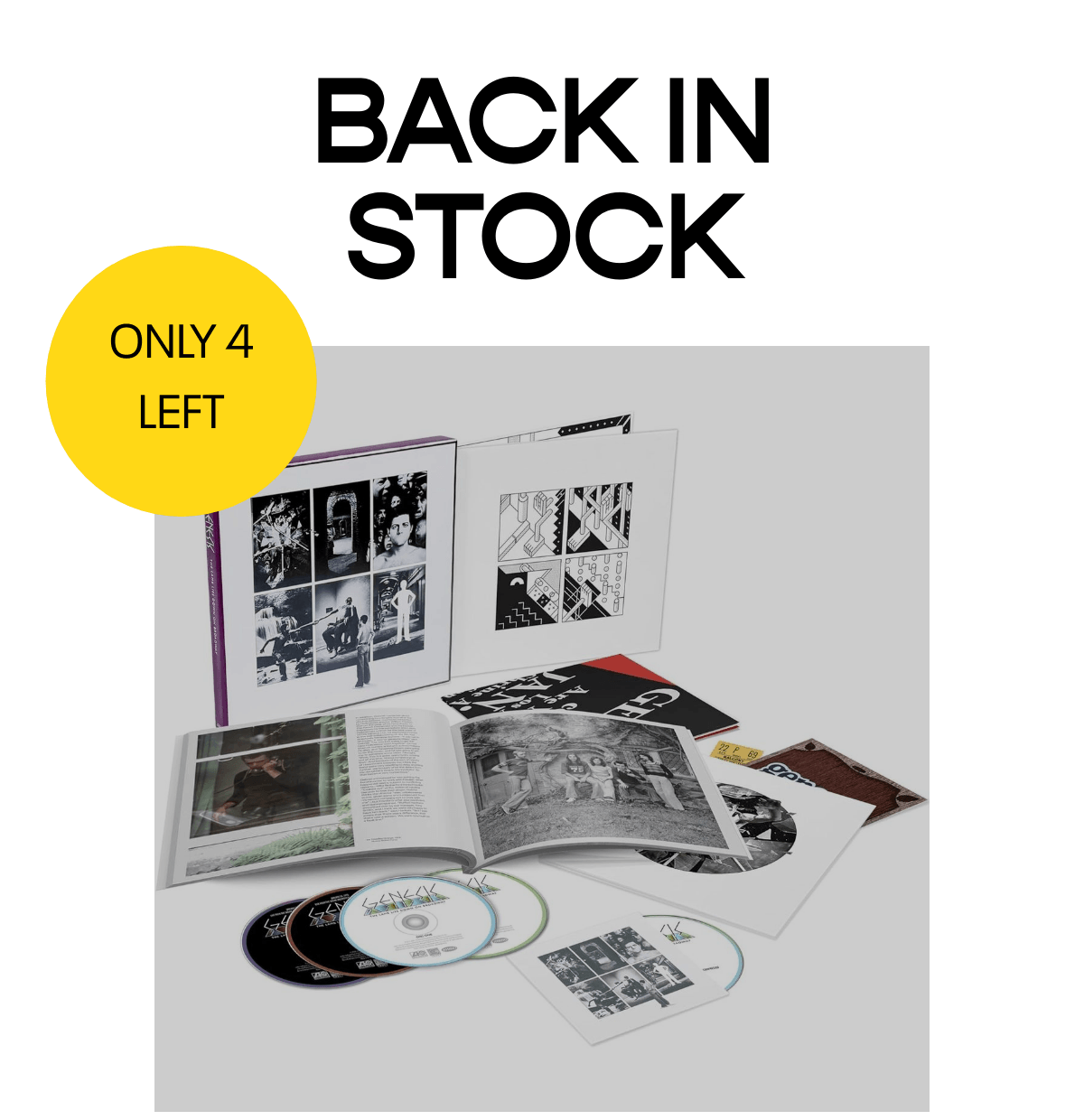  ONLY 4 LEFT BACK IN STOCK