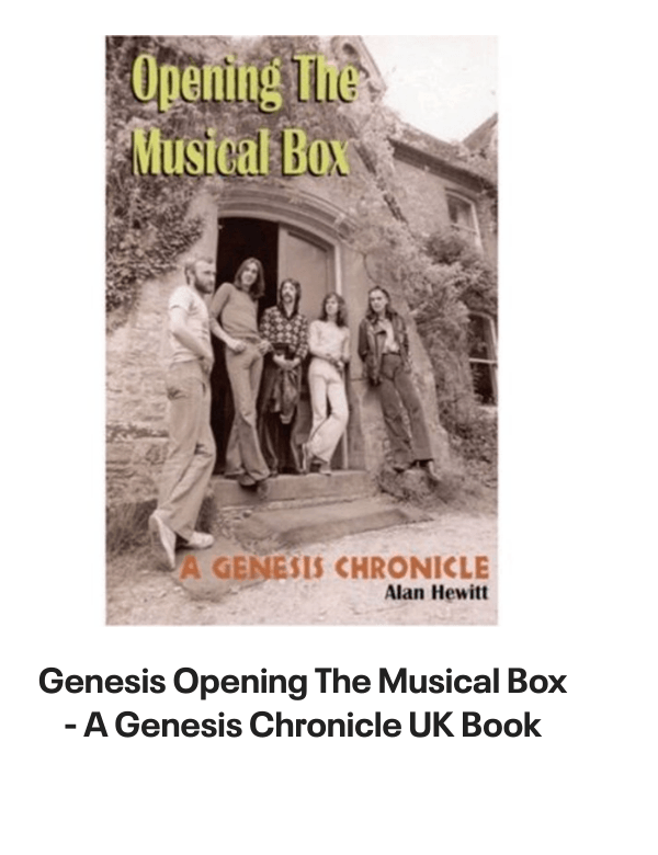 List of products:  Genesis Abacab - G/Y/B/R Sleeve - Vintage Newspaper Clippings UK Vinyl LP Genesis A Trick Of The Tail - Single Pocket Sleeve Greek Vinyl LP Genesis Man On The Corner UK 7 vinyl Genesis Selling England By The Pound - 1st + Insert - VG Sleeve UK Vinyl LP Genesis Invisible Touch Japanese Vinyl LP Genesis In The Beginning - Shrink US Vinyl LP Genesis In Concert 1982 UK Tour programme Genesis The Evolution Of A Rock Band - Softback UK Book Genesis Thats All - Wide Centre UK 7 vinyl Genesis Selling England By The Pound - EMI 100 - 180gm - EX UK Vinyl LP Genesis I Know What I Like (In Your Wardrobe) UK 7 vinyl Genesis Twilight Alehouse UK 7 vinyl Genesis We Cant Dance - EX UK 2-LP vinyl set Genesis Rock Theatre German Vinyl LP Genesis Malentendido Spanish 7 vinyl Genesis Three Sides Live - EX UK 2-LP vinyl set Genesis Foxtrot - 5th - Gold Embossed Sleeve UK Vinyl LP Genesis From One Fan To Another UK Book Genesis Genesis: Peter Gabriel, Phil Collins  Beyond UK Book Genesis Opening The Musical Box - A Genesis Chronicle UK Book Genesis Genesis UK Book Genesis We Cant Dance UK Promo Press pack Genesis In Concert 1982 UK Tour programme Genesis Summertime Open Air Festival German Tour programme Genesis We Cant Dance UK Tour programme Genesis We Cant Dance UK Tour programme Genesis The Genesis Songbook UK DVD Genesis Wind  Wuthering Crew Body Warmer UK Clothing Genesis Your Own Special Way - Jukebox UK 7 vinyl Genesis No Reply At All US 7 vinyl
