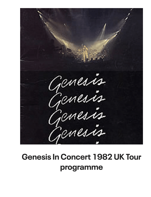 List of products:  Genesis Abacab - G/Y/B/R Sleeve - Vintage Newspaper Clippings UK Vinyl LP Genesis A Trick Of The Tail - Single Pocket Sleeve Greek Vinyl LP Genesis Man On The Corner UK 7 vinyl Genesis Selling England By The Pound - 1st + Insert - VG Sleeve UK Vinyl LP Genesis Invisible Touch Japanese Vinyl LP Genesis In The Beginning - Shrink US Vinyl LP Genesis In Concert 1982 UK Tour programme Genesis The Evolution Of A Rock Band - Softback UK Book Genesis Thats All - Wide Centre UK 7 vinyl Genesis Selling England By The Pound - EMI 100 - 180gm - EX UK Vinyl LP Genesis I Know What I Like (In Your Wardrobe) UK 7 vinyl Genesis Twilight Alehouse UK 7 vinyl Genesis We Cant Dance - EX UK 2-LP vinyl set Genesis Rock Theatre German Vinyl LP Genesis Malentendido Spanish 7 vinyl Genesis Three Sides Live - EX UK 2-LP vinyl set Genesis Foxtrot - 5th - Gold Embossed Sleeve UK Vinyl LP Genesis From One Fan To Another UK Book Genesis Genesis: Peter Gabriel, Phil Collins  Beyond UK Book Genesis Opening The Musical Box - A Genesis Chronicle UK Book Genesis Genesis UK Book Genesis We Cant Dance UK Promo Press pack Genesis In Concert 1982 UK Tour programme Genesis Summertime Open Air Festival German Tour programme Genesis We Cant Dance UK Tour programme Genesis We Cant Dance UK Tour programme Genesis The Genesis Songbook UK DVD Genesis Wind  Wuthering Crew Body Warmer UK Clothing Genesis Your Own Special Way - Jukebox UK 7 vinyl Genesis No Reply At All US 7 vinyl