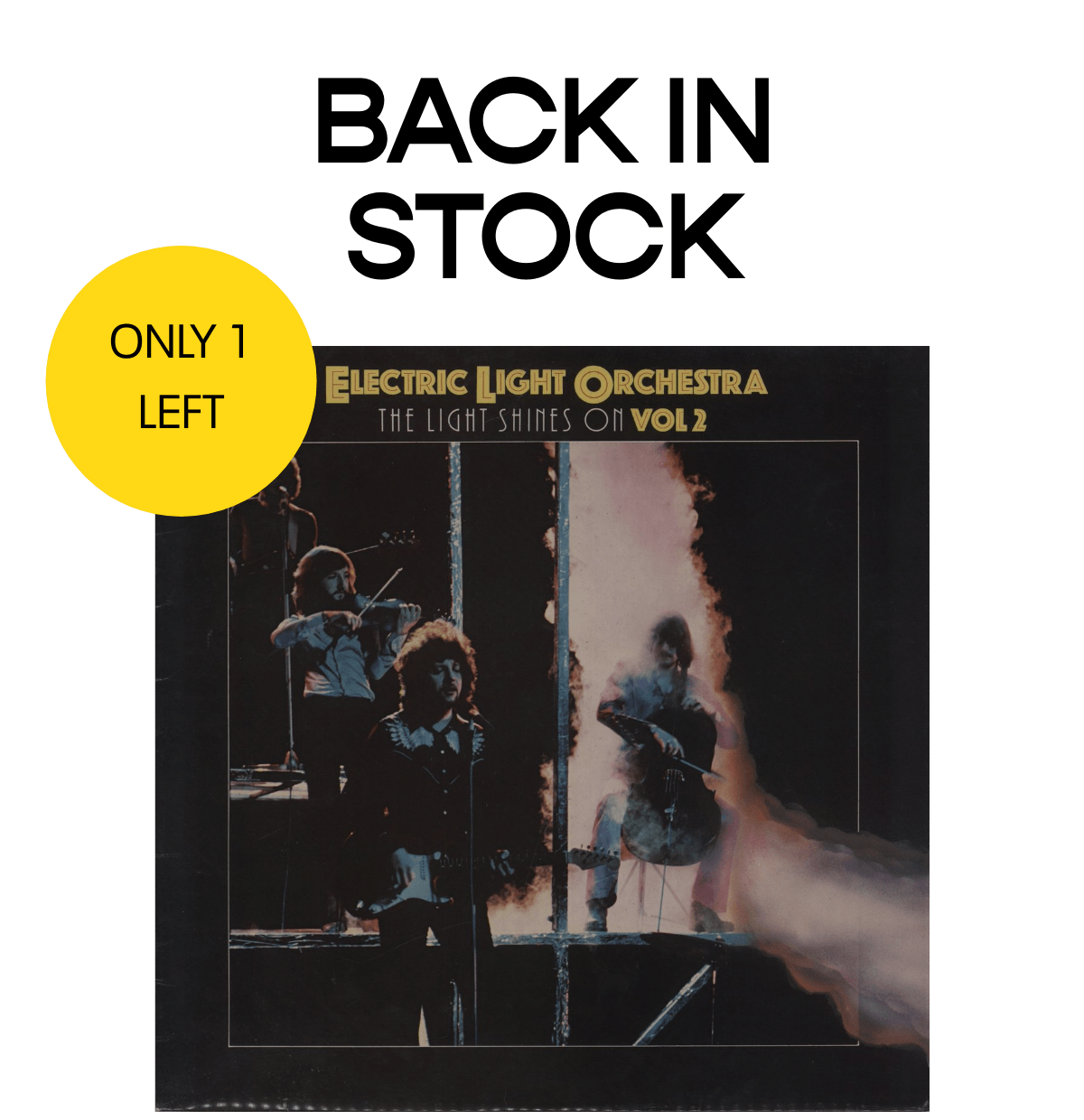  ONLY 1 LEFT BACK IN STOCK