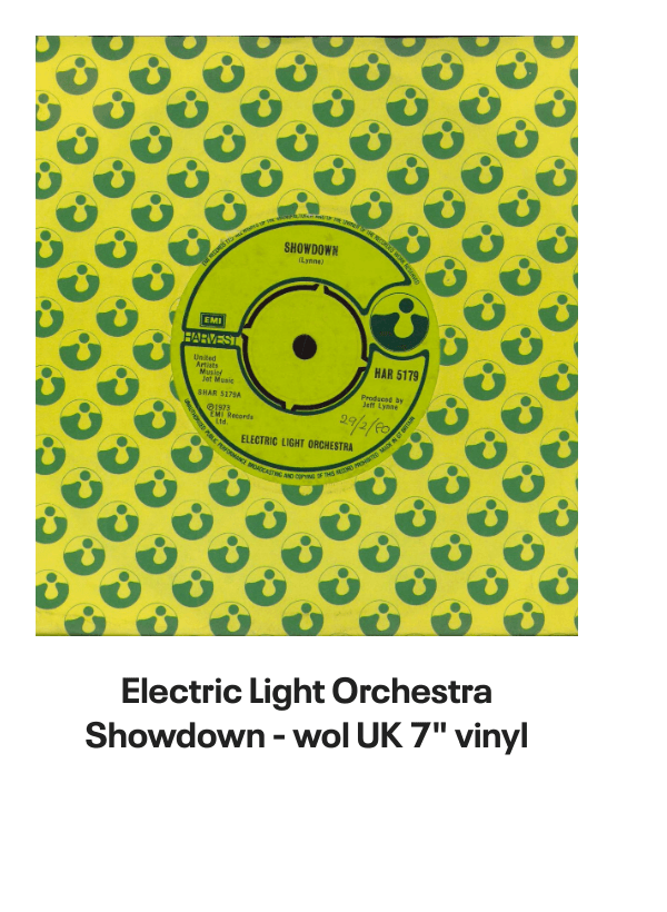 List of products:  Electric Light Orchestra Secret Messages Japanese Vinyl LP Electric Light Orchestra Out Of The Blue - Yellow  Red Vinyl Edition - Sealed UK 2-LP vinyl set Electric Light Orchestra From Out Of Nowhere - 180gm Blue Vinyl UK Vinyl LP Electric Light Orchestra Livin Thing UK 7 vinyl Electric Light Orchestra Im Alive - P/S - Solid UK 7 vinyl Electric Light Orchestra ELO II US Vinyl LP Electric Light Orchestra Time UK Vinyl LP Electric Light Orchestra All Over The World UK 7 vinyl Electric Light Orchestra When I Was A Boy UK Promo CD-R acetate Electric Light Orchestra Shine A Little Love + p/s UK 7 vinyl Electric Light Orchestra Turn To Stone Japanese 7 vinyl Electric Light Orchestra Wild West Hero UK 7 vinyl Electric Light Orchestra The ELO EP + Sleeve UK 7 vinyl Electric Light Orchestra Secret Messages - inj UK 7 vinyl Electric Light Orchestra Calling America UK 7 vinyl Electric Light Orchestra Shine A Little Love - White Vinyl UK 12 vinyl Electric Light Orchestra Eldorado - Super Audio CD - Sealed US Super audio CD Electric Light Orchestra Showdown - wol UK 7 vinyl Electric Light Orchestra Olé ELO US Vinyl LP Electric Light Orchestra Dont Bring Me Down UK 7 vinyl Electric Light Orchestra The Light Shines On Japanese Vinyl LP Electric Light Orchestra The Essential Electric Light Orchestra - Sealed Japanese CD album Electric Light Orchestra Hold On Tight UK 7 vinyl Electric Light Orchestra Nightrider UK 7 vinyl Electric Light Orchestra On The Third Day - Clear Vinyl UK Vinyl LP Electric Light Orchestra Livin Thing Austrian CD album Electric Light Orchestra Face The Music Japanese CD album Electric Light Orchestra The Classic Albums Collection UK Cd album box set Electric Light Orchestra Ticket To The Moon UK 7 vinyl Electric Light Orchestra Hold On Tight UK 7 vinyl