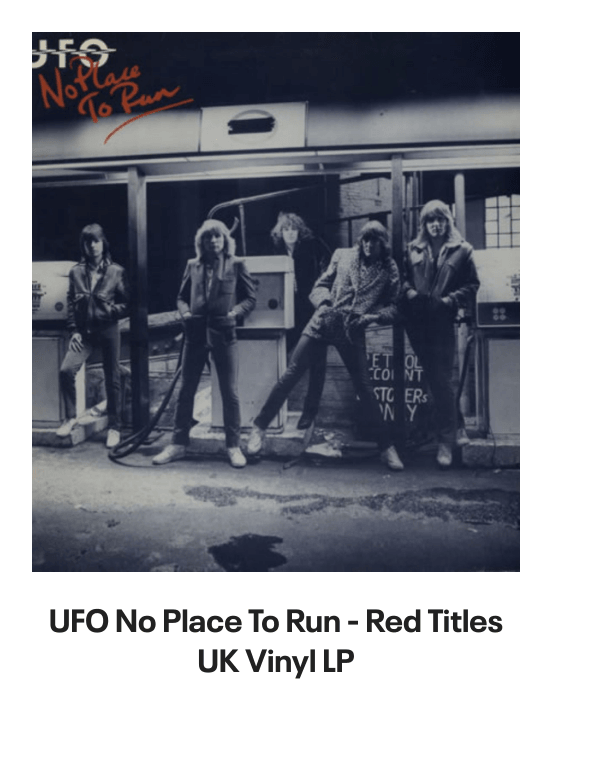 List of products:  UFO Doctor Doctor EP UK 7 vinyl UFO Live In Youngstown 1978 - RSD2020 - Sealed UK 2-LP vinyl set UFO The Best Of UFO German Vinyl LP UFO Misdemeanor - Sealed US Vinyl LP UFO No Place To Run - Blue Titles UK Vinyl LP UFO Strangers In The Night French 2-LP vinyl set UFO UFO 1 UK Vinyl LP UFO The Wild, The Willing And The Innocent UK Vinyl LP UFO Couldnt Get It Right UK 7 vinyl UFO Back Into My Life UK 7 picture disc UFO When Its Time To Rock UK 7 picture disc UFO Let It Rain - Clear vinyl UK 7 vinyl UFO No Heavy Petting - EX UK Vinyl LP UFO No Place To Run - Red Titles UK Vinyl LP UFO Headstone - The Best Of UFO UK 2-LP vinyl set UFO Let It Rain UK 7 vinyl UFO U.F.O. 1 - Red Vinyl Japanese Vinyl LP UFO Mechanix + Poster - EX UK Vinyl LP UFO Mechanix UK Vinyl LP UFO Lonely Heart UK 7 vinyl UFO Young Blood - Red Vinyl UK 7 vinyl UFO Making Contact World Tour 1983 UK Tour programme UFO Lonely Heart - Clear Vinyl UK 7 vinyl UFO Pages From An Autograph Book UK Memorabilia UFO Obsession US Vinyl LP UFO Only You Can Rock Me - Red UK 7 vinyl Ufomammut Warsheep - White Vinyl US 7 vinyl Ufomammut Oro: Opus Primum Italian Vinyl LP Bill Bruford Feels Good To Me UK Vinyl LP Bill Bruford Dig? UK Vinyl LP