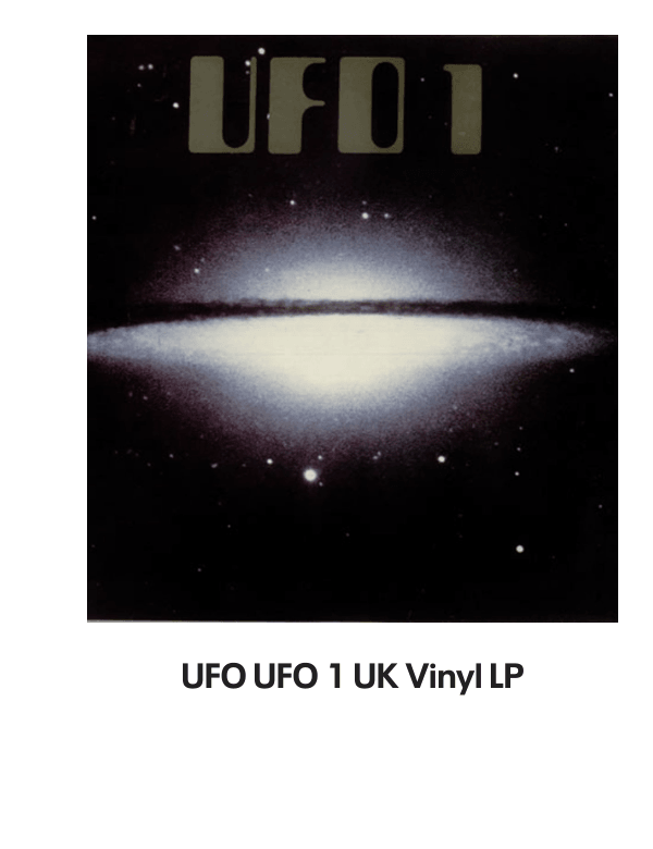 List of products:  UFO Doctor Doctor EP UK 7 vinyl UFO Live In Youngstown 1978 - RSD2020 - Sealed UK 2-LP vinyl set UFO The Best Of UFO German Vinyl LP UFO Misdemeanor - Sealed US Vinyl LP UFO No Place To Run - Blue Titles UK Vinyl LP UFO Strangers In The Night French 2-LP vinyl set UFO UFO 1 UK Vinyl LP UFO The Wild, The Willing And The Innocent UK Vinyl LP UFO Couldnt Get It Right UK 7 vinyl UFO Back Into My Life UK 7 picture disc UFO When Its Time To Rock UK 7 picture disc UFO Let It Rain - Clear vinyl UK 7 vinyl UFO No Heavy Petting - EX UK Vinyl LP UFO No Place To Run - Red Titles UK Vinyl LP UFO Headstone - The Best Of UFO UK 2-LP vinyl set UFO Let It Rain UK 7 vinyl UFO U.F.O. 1 - Red Vinyl Japanese Vinyl LP UFO Mechanix + Poster - EX UK Vinyl LP UFO Mechanix UK Vinyl LP UFO Lonely Heart UK 7 vinyl UFO Young Blood - Red Vinyl UK 7 vinyl UFO Making Contact World Tour 1983 UK Tour programme UFO Lonely Heart - Clear Vinyl UK 7 vinyl UFO Pages From An Autograph Book UK Memorabilia UFO Obsession US Vinyl LP UFO Only You Can Rock Me - Red UK 7 vinyl Ufomammut Warsheep - White Vinyl US 7 vinyl Ufomammut Oro: Opus Primum Italian Vinyl LP Bill Bruford Feels Good To Me UK Vinyl LP Bill Bruford Dig? UK Vinyl LP