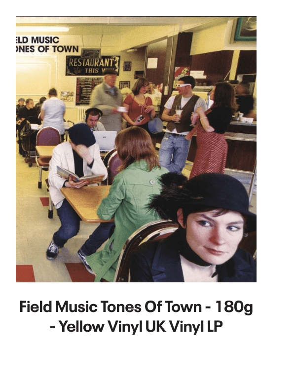 List of products:  Public Service Broadcasting Night Flight - The Last Flight Remixes - Midnight Blue Vinyl UK Vinyl LP Public Service Broadcasting This New Noise - White Vinyl - Sealed UK 2-LP vinyl set Public Service Broadcasting Every Valley - Clear vinyl - Sealed UK Vinyl LP Public Service Broadcasting Live At Brixton UK 3-disc CD/DVD Set Public Service Broadcasting Signal 30 - Orange Vinyl UK 7 vinyl Public Service Broadcasting The Race For Space - Clear Vinyl UK Vinyl LP Public Service Broadcasting Night Mail UK 12 vinyl Public Service Broadcasting The War Room UK 12 vinyl Public Service Broadcasting Bright Magic - White Vinyl + Signed Photo UK Vinyl LP Public Service Broadcasting Theme From PSB - Pink Vinyl UK 7 vinyl Public Service Broadcasting Elfstedentocht (Parts 1  2) - RSD14 - White Vinyl UK 7 vinyl Public Service Broadcasting The Other Side UK 7 picture disc Public Service Broadcasting Go! - Green Vinyl UK 7 vinyl Everything Everything Kemosabe UK Promo CD-R acetate Everything Everything My Kz, Yr Bf UK Promo CD single Field Music Making A New World - Red Vinyl UK Vinyl LP Field Music Write Your Own History UK CD album Field Music Shorter Shorter UK 7 vinyl Field Music If Only The Moon Were Up UK 7 vinyl Field Music Tones Of Town - 180g - Yellow Vinyl UK Vinyl LP Field Music If Only The Moon Were Up UK Promo CD single Field Music In Context UK 7 vinyl Field Music Field Music [Measure] + CD UK 2-LP vinyl set Field Music Tones Of Town UK Promo CD album Field Music A House Is Not A Home UK 7 vinyl Field Music Music For Drifters - RSD15 - Silver Vinyl - Sealed UK Vinyl LP The Go! Team The Power Is On UK Promo CD single The Go! Team Thunder, Lightning, Strike UK Vinyl LP The Go! Team Grip Like A Vice UK CD single The Go! Team Doing It Right UK CD single