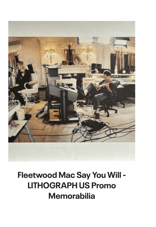 List of products:  Fleetwood Mac Original Album Series UK 5-CD set Fleetwood Mac Say You Will - LITHOGRAPH US Promo Memorabilia Fleetwood Mac Tango In The Night - Shrink UK Laserdisc Fleetwood Mac Mirage - Original Master Recording 180 Gram 45RPM - Sealed US 2-LP vinyl set Fleetwood Mac Kiln House US Vinyl LP Fleetwood Mac In Concert UK Tour programme Fleetwood Mac Dragonfly UK 7 vinyl Fleetwood Mac Say You Will Album Sampler UK Promo CD single Fleetwood Mac Hold Me - White Label + Insert Japanese Promo 7 vinyl Fleetwood Mac Rhiannon - Solid UK 7 vinyl Fleetwood Mac World Tour 1990 - Behind The Mask UK Tour programme Fleetwood Mac Mr. Wonderful - 1st UK Vinyl LP Fleetwood Mac In The Back Of My Mind UK 7 vinyl Fleetwood Mac Tusk + title sleeve US Promo 12 vinyl Fleetwood Mac Get Tusked: The Inside Story Of Fleetwood Macs Most Anticipated Album UK Book Fleetwood Mac Tango In The Night - Single Song Stickered UK Vinyl LP Fleetwood Mac Man Of The World - 1st UK 7 vinyl Fleetwood Mac Man Of The World - 4pr UK 7 vinyl Fleetwood Mac Did You Ever Love Me - Solid UK 7 vinyl Fleetwood Mac Before The Beginning Vol 2: Live  Demo Sessions 1970 - 180gm UK 3-LP vinyl set Fleetwood Mac Madison Blues - Live  Studio Recordings UK 3-CD set Fleetwood Mac The Green Manalishi - VG UK 7 vinyl Fleetwood Mac The Pious Bird Of Good Omen - 1st - EX UK Vinyl LP Fleetwood Mac Over My Head UK 7 vinyl Fleetwood Mac Man Of The World UK 7 vinyl Fleetwood Mac Kiln House + Insert - VG - overprint label UK Vinyl LP Fleetwood Mac Oh Diane - Stickered UK 7 picture disc Fleetwood Mac In The Back Of My Mind UK 12 vinyl Fleetwood Mac Tango In The Night + DVD + LP - Sealed UK Cd album box set Fleetwood Mac Tusk - Deluxe Box - Sealed US Vinyl box set