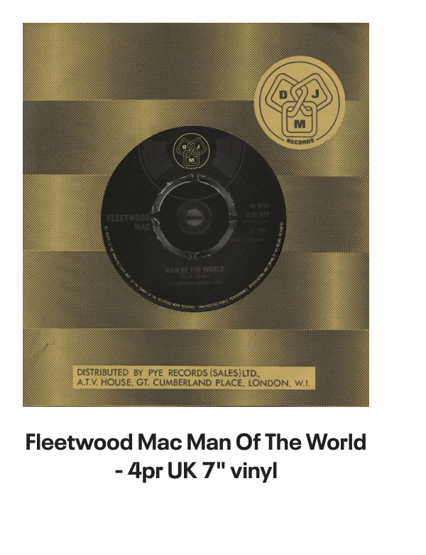 List of products:  Fleetwood Mac Original Album Series UK 5-CD set Fleetwood Mac Say You Will - LITHOGRAPH US Promo Memorabilia Fleetwood Mac Tango In The Night - Shrink UK Laserdisc Fleetwood Mac Mirage - Original Master Recording 180 Gram 45RPM - Sealed US 2-LP vinyl set Fleetwood Mac Kiln House US Vinyl LP Fleetwood Mac In Concert UK Tour programme Fleetwood Mac Dragonfly UK 7 vinyl Fleetwood Mac Say You Will Album Sampler UK Promo CD single Fleetwood Mac Hold Me - White Label + Insert Japanese Promo 7 vinyl Fleetwood Mac Rhiannon - Solid UK 7 vinyl Fleetwood Mac World Tour 1990 - Behind The Mask UK Tour programme Fleetwood Mac Mr. Wonderful - 1st UK Vinyl LP Fleetwood Mac In The Back Of My Mind UK 7 vinyl Fleetwood Mac Tusk + title sleeve US Promo 12 vinyl Fleetwood Mac Get Tusked: The Inside Story Of Fleetwood Macs Most Anticipated Album UK Book Fleetwood Mac Tango In The Night - Single Song Stickered UK Vinyl LP Fleetwood Mac Man Of The World - 1st UK 7 vinyl Fleetwood Mac Man Of The World - 4pr UK 7 vinyl Fleetwood Mac Did You Ever Love Me - Solid UK 7 vinyl Fleetwood Mac Before The Beginning Vol 2: Live  Demo Sessions 1970 - 180gm UK 3-LP vinyl set Fleetwood Mac Madison Blues - Live  Studio Recordings UK 3-CD set Fleetwood Mac The Green Manalishi - VG UK 7 vinyl Fleetwood Mac The Pious Bird Of Good Omen - 1st - EX UK Vinyl LP Fleetwood Mac Over My Head UK 7 vinyl Fleetwood Mac Man Of The World UK 7 vinyl Fleetwood Mac Kiln House + Insert - VG - overprint label UK Vinyl LP Fleetwood Mac Oh Diane - Stickered UK 7 picture disc Fleetwood Mac In The Back Of My Mind UK 12 vinyl Fleetwood Mac Tango In The Night + DVD + LP - Sealed UK Cd album box set Fleetwood Mac Tusk - Deluxe Box - Sealed US Vinyl box set