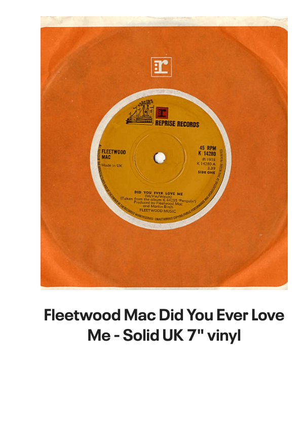 List of products:  Fleetwood Mac Original Album Series UK 5-CD set Fleetwood Mac Say You Will - LITHOGRAPH US Promo Memorabilia Fleetwood Mac Tango In The Night - Shrink UK Laserdisc Fleetwood Mac Mirage - Original Master Recording 180 Gram 45RPM - Sealed US 2-LP vinyl set Fleetwood Mac Kiln House US Vinyl LP Fleetwood Mac In Concert UK Tour programme Fleetwood Mac Dragonfly UK 7 vinyl Fleetwood Mac Say You Will Album Sampler UK Promo CD single Fleetwood Mac Hold Me - White Label + Insert Japanese Promo 7 vinyl Fleetwood Mac Rhiannon - Solid UK 7 vinyl Fleetwood Mac World Tour 1990 - Behind The Mask UK Tour programme Fleetwood Mac Mr. Wonderful - 1st UK Vinyl LP Fleetwood Mac In The Back Of My Mind UK 7 vinyl Fleetwood Mac Tusk + title sleeve US Promo 12 vinyl Fleetwood Mac Get Tusked: The Inside Story Of Fleetwood Macs Most Anticipated Album UK Book Fleetwood Mac Tango In The Night - Single Song Stickered UK Vinyl LP Fleetwood Mac Man Of The World - 1st UK 7 vinyl Fleetwood Mac Man Of The World - 4pr UK 7 vinyl Fleetwood Mac Did You Ever Love Me - Solid UK 7 vinyl Fleetwood Mac Before The Beginning Vol 2: Live  Demo Sessions 1970 - 180gm UK 3-LP vinyl set Fleetwood Mac Madison Blues - Live  Studio Recordings UK 3-CD set Fleetwood Mac The Green Manalishi - VG UK 7 vinyl Fleetwood Mac The Pious Bird Of Good Omen - 1st - EX UK Vinyl LP Fleetwood Mac Over My Head UK 7 vinyl Fleetwood Mac Man Of The World UK 7 vinyl Fleetwood Mac Kiln House + Insert - VG - overprint label UK Vinyl LP Fleetwood Mac Oh Diane - Stickered UK 7 picture disc Fleetwood Mac In The Back Of My Mind UK 12 vinyl Fleetwood Mac Tango In The Night + DVD + LP - Sealed UK Cd album box set Fleetwood Mac Tusk - Deluxe Box - Sealed US Vinyl box set