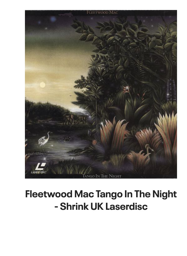List of products:  Fleetwood Mac Original Album Series UK 5-CD set Fleetwood Mac Say You Will - LITHOGRAPH US Promo Memorabilia Fleetwood Mac Tango In The Night - Shrink UK Laserdisc Fleetwood Mac Mirage - Original Master Recording 180 Gram 45RPM - Sealed US 2-LP vinyl set Fleetwood Mac Kiln House US Vinyl LP Fleetwood Mac In Concert UK Tour programme Fleetwood Mac Dragonfly UK 7 vinyl Fleetwood Mac Say You Will Album Sampler UK Promo CD single Fleetwood Mac Hold Me - White Label + Insert Japanese Promo 7 vinyl Fleetwood Mac Rhiannon - Solid UK 7 vinyl Fleetwood Mac World Tour 1990 - Behind The Mask UK Tour programme Fleetwood Mac Mr. Wonderful - 1st UK Vinyl LP Fleetwood Mac In The Back Of My Mind UK 7 vinyl Fleetwood Mac Tusk + title sleeve US Promo 12 vinyl Fleetwood Mac Get Tusked: The Inside Story Of Fleetwood Macs Most Anticipated Album UK Book Fleetwood Mac Tango In The Night - Single Song Stickered UK Vinyl LP Fleetwood Mac Man Of The World - 1st UK 7 vinyl Fleetwood Mac Man Of The World - 4pr UK 7 vinyl Fleetwood Mac Did You Ever Love Me - Solid UK 7 vinyl Fleetwood Mac Before The Beginning Vol 2: Live  Demo Sessions 1970 - 180gm UK 3-LP vinyl set Fleetwood Mac Madison Blues - Live  Studio Recordings UK 3-CD set Fleetwood Mac The Green Manalishi - VG UK 7 vinyl Fleetwood Mac The Pious Bird Of Good Omen - 1st - EX UK Vinyl LP Fleetwood Mac Over My Head UK 7 vinyl Fleetwood Mac Man Of The World UK 7 vinyl Fleetwood Mac Kiln House + Insert - VG - overprint label UK Vinyl LP Fleetwood Mac Oh Diane - Stickered UK 7 picture disc Fleetwood Mac In The Back Of My Mind UK 12 vinyl Fleetwood Mac Tango In The Night + DVD + LP - Sealed UK Cd album box set Fleetwood Mac Tusk - Deluxe Box - Sealed US Vinyl box set