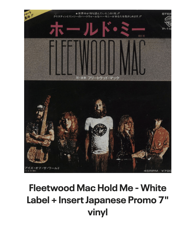List of products:  Fleetwood Mac Original Album Series UK 5-CD set Fleetwood Mac Say You Will - LITHOGRAPH US Promo Memorabilia Fleetwood Mac Tango In The Night - Shrink UK Laserdisc Fleetwood Mac Mirage - Original Master Recording 180 Gram 45RPM - Sealed US 2-LP vinyl set Fleetwood Mac Kiln House US Vinyl LP Fleetwood Mac In Concert UK Tour programme Fleetwood Mac Dragonfly UK 7 vinyl Fleetwood Mac Say You Will Album Sampler UK Promo CD single Fleetwood Mac Hold Me - White Label + Insert Japanese Promo 7 vinyl Fleetwood Mac Rhiannon - Solid UK 7 vinyl Fleetwood Mac World Tour 1990 - Behind The Mask UK Tour programme Fleetwood Mac Mr. Wonderful - 1st UK Vinyl LP Fleetwood Mac In The Back Of My Mind UK 7 vinyl Fleetwood Mac Tusk + title sleeve US Promo 12 vinyl Fleetwood Mac Get Tusked: The Inside Story Of Fleetwood Macs Most Anticipated Album UK Book Fleetwood Mac Tango In The Night - Single Song Stickered UK Vinyl LP Fleetwood Mac Man Of The World - 1st UK 7 vinyl Fleetwood Mac Man Of The World - 4pr UK 7 vinyl Fleetwood Mac Did You Ever Love Me - Solid UK 7 vinyl Fleetwood Mac Before The Beginning Vol 2: Live  Demo Sessions 1970 - 180gm UK 3-LP vinyl set Fleetwood Mac Madison Blues - Live  Studio Recordings UK 3-CD set Fleetwood Mac The Green Manalishi - VG UK 7 vinyl Fleetwood Mac The Pious Bird Of Good Omen - 1st - EX UK Vinyl LP Fleetwood Mac Over My Head UK 7 vinyl Fleetwood Mac Man Of The World UK 7 vinyl Fleetwood Mac Kiln House + Insert - VG - overprint label UK Vinyl LP Fleetwood Mac Oh Diane - Stickered UK 7 picture disc Fleetwood Mac In The Back Of My Mind UK 12 vinyl Fleetwood Mac Tango In The Night + DVD + LP - Sealed UK Cd album box set Fleetwood Mac Tusk - Deluxe Box - Sealed US Vinyl box set